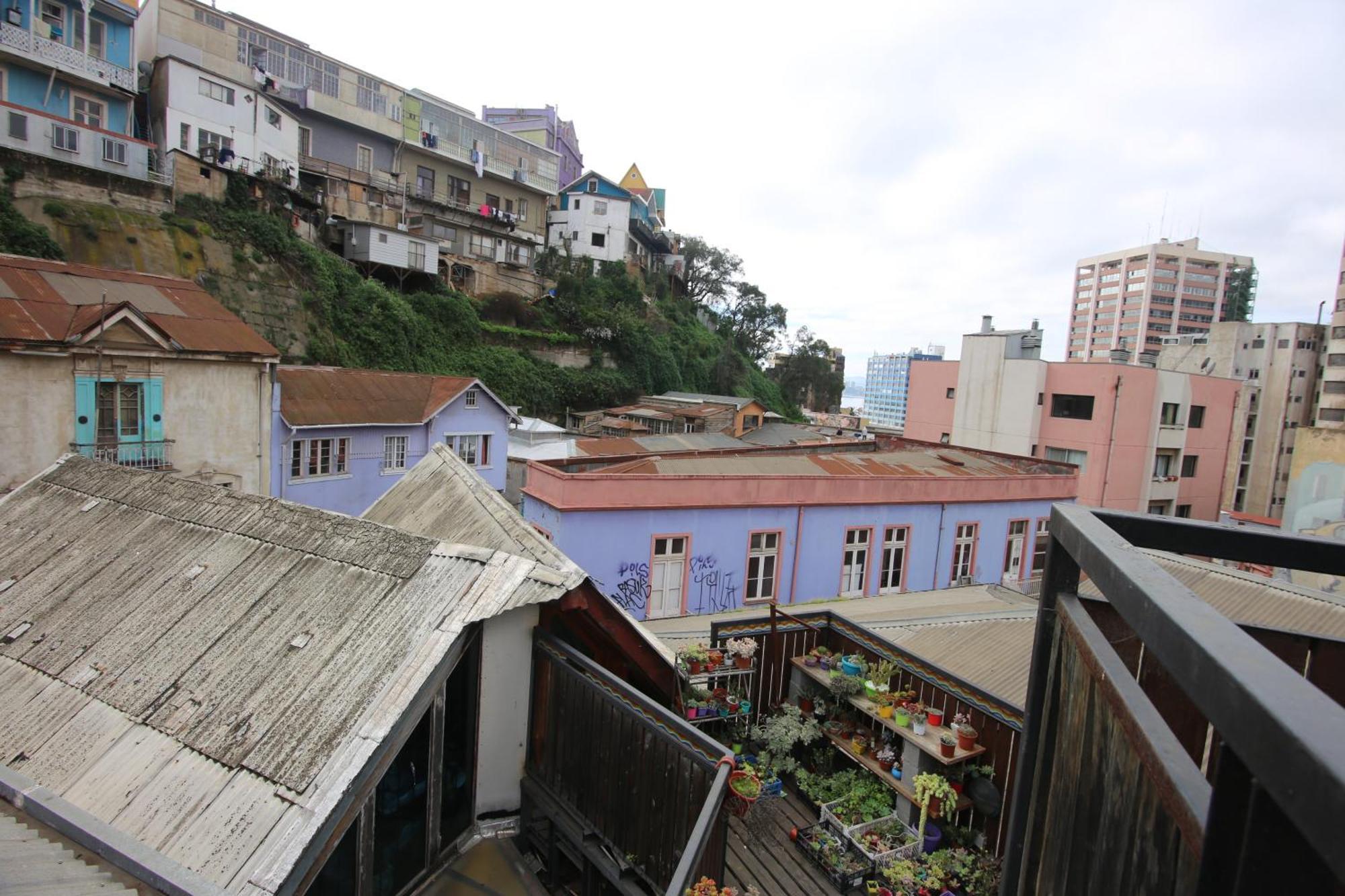 La Casa Del Puerto, Hostal Cultural, Cerro Alegre Valparaíso Exterior foto